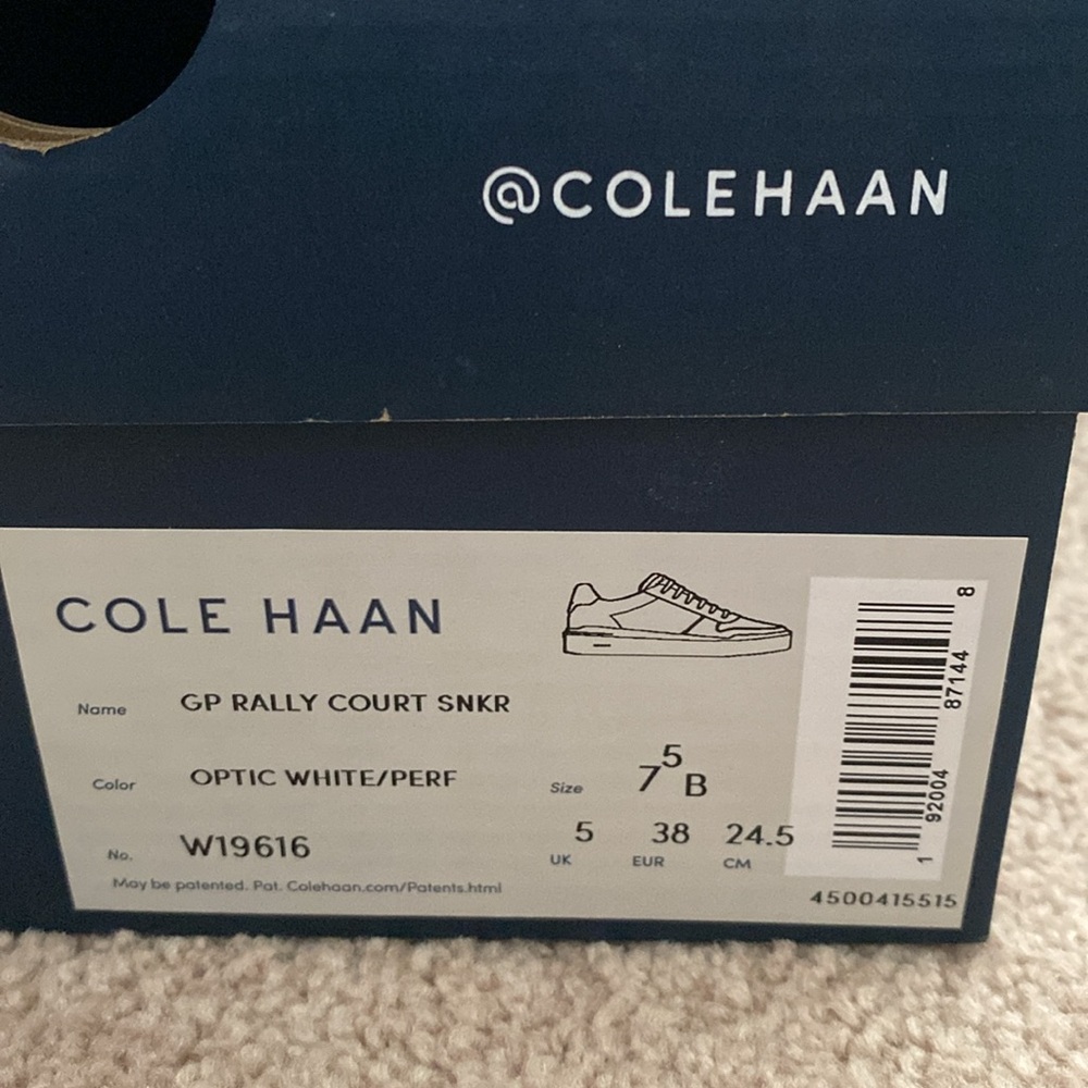 NWB Cole Haan GP Rally Court-size 7.5 - Picture 5 of 5